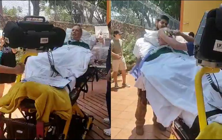 Con el apoyo pertinente el ciudadano hizo efectivo su derecho al voto. ESPECIAL