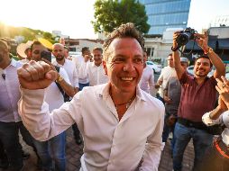 Pablo Lemus, candidato de Movimiento Ciudadano al gobierno de Jalisco. EL INFORMADOR / A. Navarro