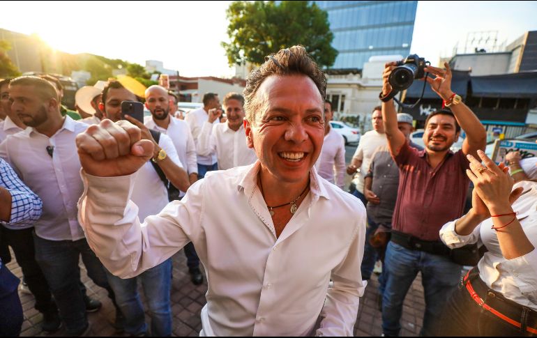 Pablo Lemus, candidato de Movimiento Ciudadano al gobierno de Jalisco. EL INFORMADOR / A. Navarro