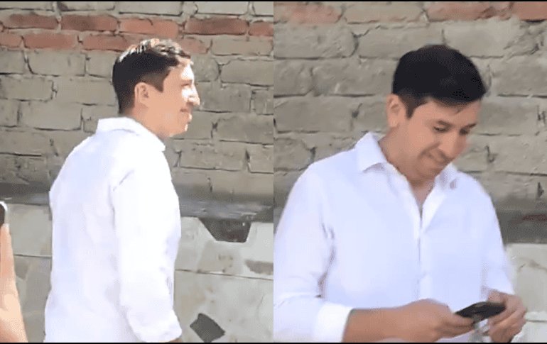 Pese a los abucheos y reproches, Kumamoto se mostró tranquilo mientras esperaba su turno para emitir sus votos. X -TWITTER-/ Mural