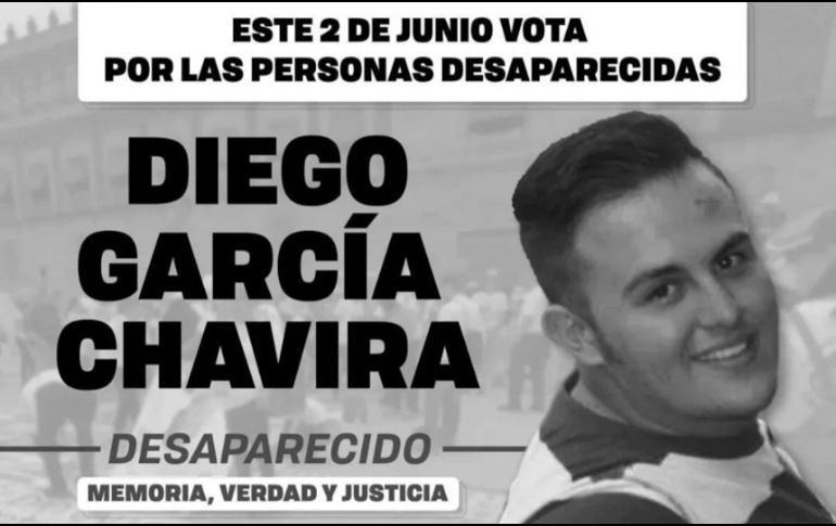Uno de ellos es Diego García Chavira quien es originario de Guadalajara, Jalisco, el 19 de septiembre de 2013 desapareció junto con su padre, Jorge Enrique García Barreto, desde entonces no se tiene información de dónde están. ESPECIAL