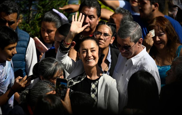 Sheinbaum ha revelado su postura ante la religión de su familia. Xinhua/ L. Muzi.