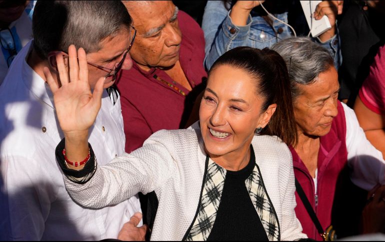 Claudia Sheinbaum. AP / M. Delacroix