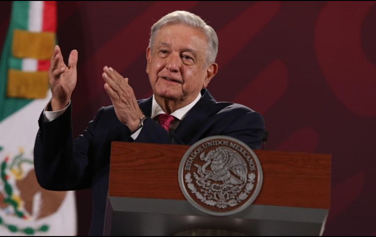 El presidente dio sus primeras declaraciones tras el virtual triunfo de Claudia Sheinbaum para la Presidencia de México. SUN / ARCHIVO