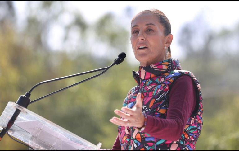 Claudia se muestra agradecida con el pueblo mexicano por su apoyo y responde a las felicitaciones extranjeras. SUN/Berenice Fregoso