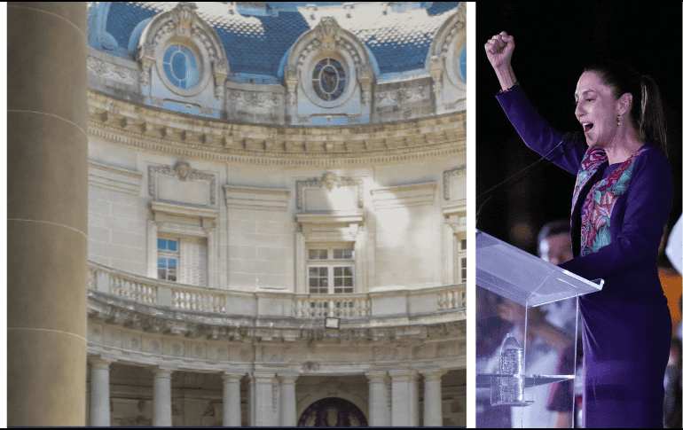 El gobierno de Milei publicó un comunicado felicitando a la virtual ganadora de la presidencia de México, Claudia Sheinbaum. ESPECIAL / AP / Marco Ugarte