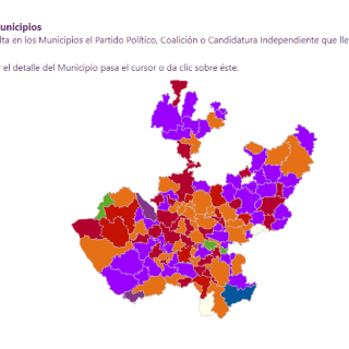 Así quedó el mapa de las elecciones en Jalisco