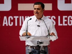 Chema Martínez, exigió al IEPC sacar las manos del actual proceso electoral y dejarlo todo a responsabilidad del INE. EL INFORMADOR/H. Figueroa.