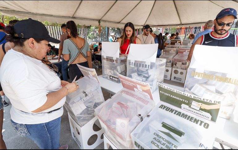 El 2 de junio de 2024 quedará grabado en la historia como una jornada electoral significativa en Jalisco. EL INFORMADOR/ H. Figueroa.