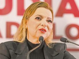 La aspirante de Morena no descarta pedir la nulidad de las elecciones estatales. EL INFORMADOR/ A. Navarro