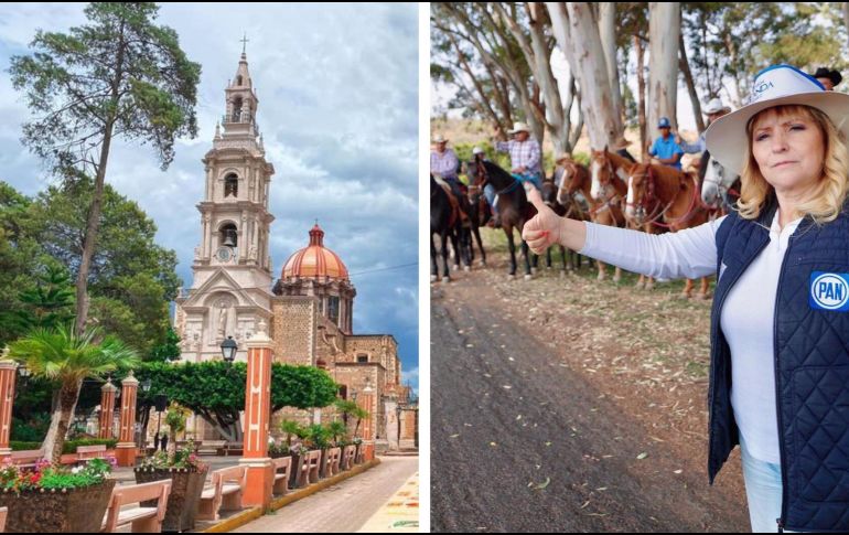 Sujetos fuertemente armados dispararon contra la presidente municipal de Cotija, Michoacán. FACEBOOK / Lic Yolanda Sánchez Figueroa