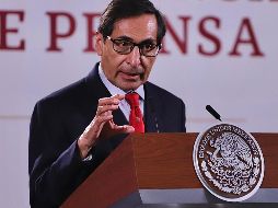 Luego de que Claudia Sheinbaum lo sugiriera, Rogelio Ramírez de la O, titular de la SHCP, dijo que se mantendrá en el cargo por tiempo indefinido. SUN / ARCHIVO