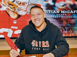 McCaffrey ha ayudado a transformar la ofensiva de San Francisco desde que fue adquirido en un canje proveniente de Carolina a mediados de la temporada de 2022. ESPECIAL/49ers