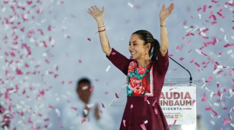 Resultados del Programa de Resultados Electorales Preliminares (PREP), confirma la contundente victoria de la candidata Claudia Sheinbaum. ESPECIAL/Foto de @Claudiashein en X
