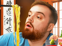 El straemer español Ibai Llanos visitó un restaurante de Luisito Comunica en la CDMX en este video blog. ESPECIAL / YouTube Ibai