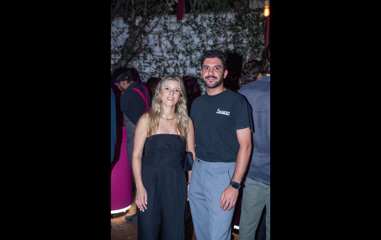 Erika Cárdenas y Sebastián Chalita. GENTE BIEN JALISCO/ Servando Gómez