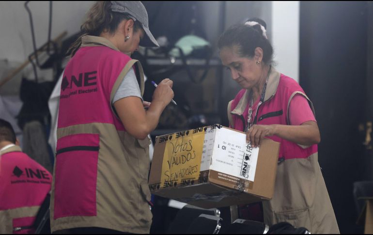 Comienza la revisión de paquetes electorales de la pasada elección federal del 2 de junio. SUN/Carlos Mejía