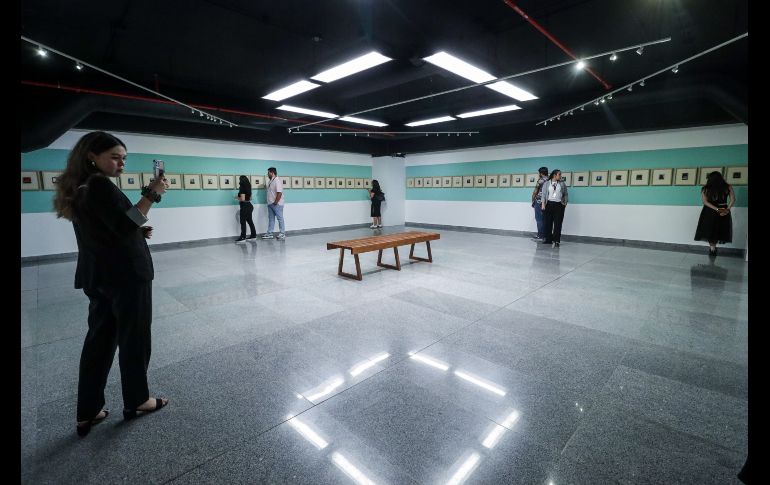 La serie Infraganti ya se había visto en el MUSA hace siete años, donde presenta imágenes captadas en un momento genuino. EL INFORMADOR/ H. Figueroa.