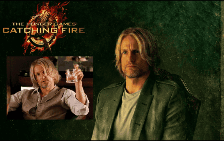 Haymitch Abernathy es una figura trágica y heroica en la serie 