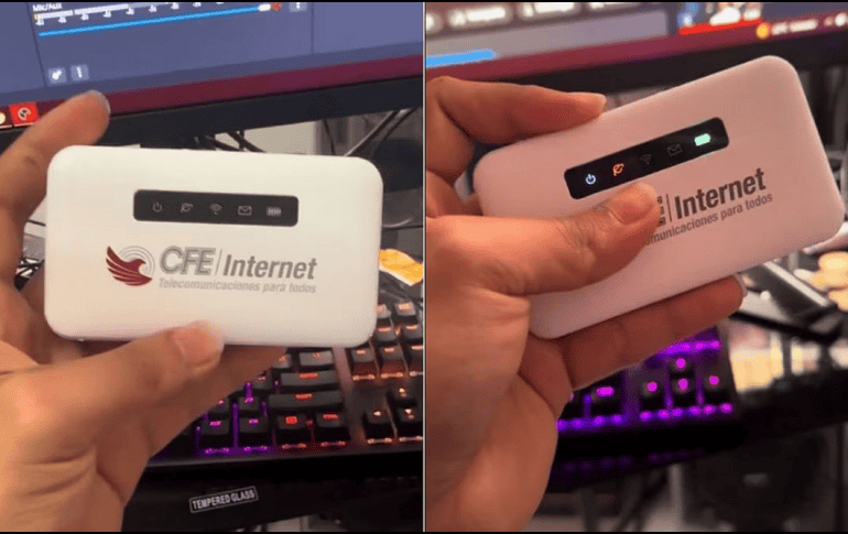 El usuario podrá elegir entre los paquetes que ofrece la CFE. ESPECIAL / TIK TOK / @robertorandom