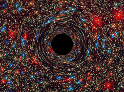 Se cree que los agujeros negros primordiales se formaron antes que las estrellas. ESPECIAL / nationalgeographic.com