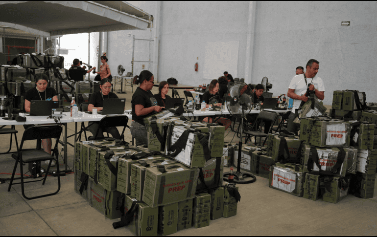 IEPCJ pudo recuperar el 99.9% de los paquetes electorales de las 10 mil 863 casillas que se instalaron en Jalisco. X/@iepcjalisco