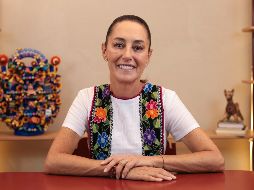 La ganadora de las elecciones de Mexico, Claudia Sheinbaum, agradeció este jueves el record de casi 35,9 millones de votos que obtuvo el domingo, según el conteo definitivo del Instituto Nacional Electoral (INE).  EFE/Casa de Campaña Claudia Sheinbaum