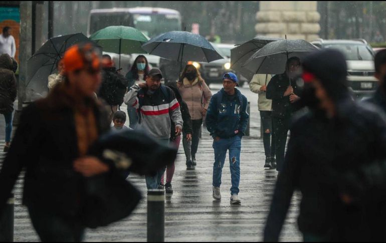 El SMN también detalló aquellos estados que se verán afectadas por lluvias en los próximos días. SUN/ ARCHIVO.