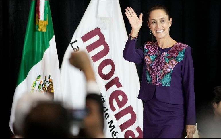 Sheinbaum resaltó que las propuestas presentadas, incluida una reforma al Poder Judicial, tienen como objetivo continuar guiando a México hacia una nación justa y democrática, asegurando que no pretenden causar ningún tipo de perjuicio. AP / ARCHIVO