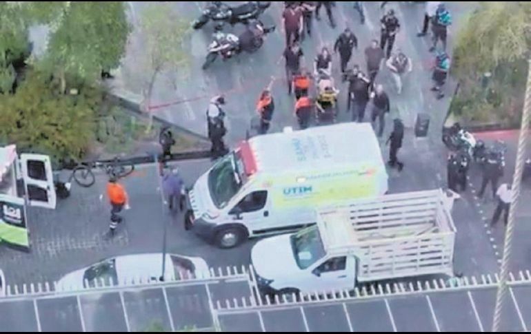 De nueva cuenta se registró una balacera en un centro comercial, con saldo de dos heridos. Los sicarios escaparon. ESPECIAL