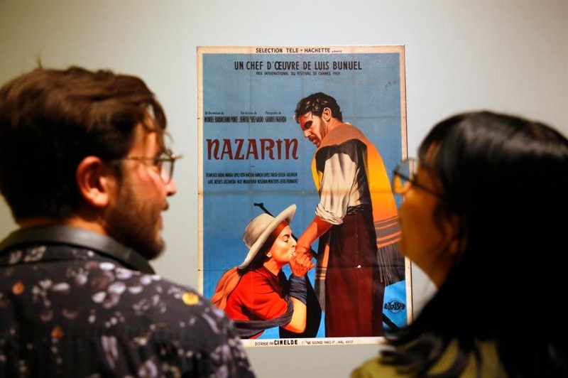 La exposición de “Nazarín” fue inaugurada el pasado jueves en el Museo de las Artes de la UDG, en el marco de la FICG 39. EFE/ Francisco Guasco 