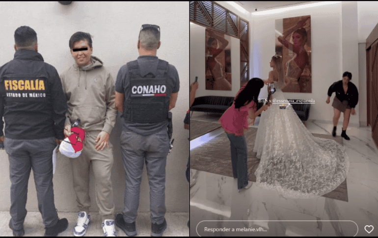 “Fofo” Márquez actualmente se encuentra en prisión preventiva justificada. ESPECIAL/ X/@FiscaliaEdomex./NSTAGRAM/ @melanie.vlh.