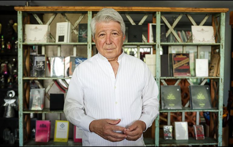 Entrevista con Enrique Cerezo, productor español y presidente del Club Atletico de Madrid. EL INFORMADOR/H.FIGUEROA