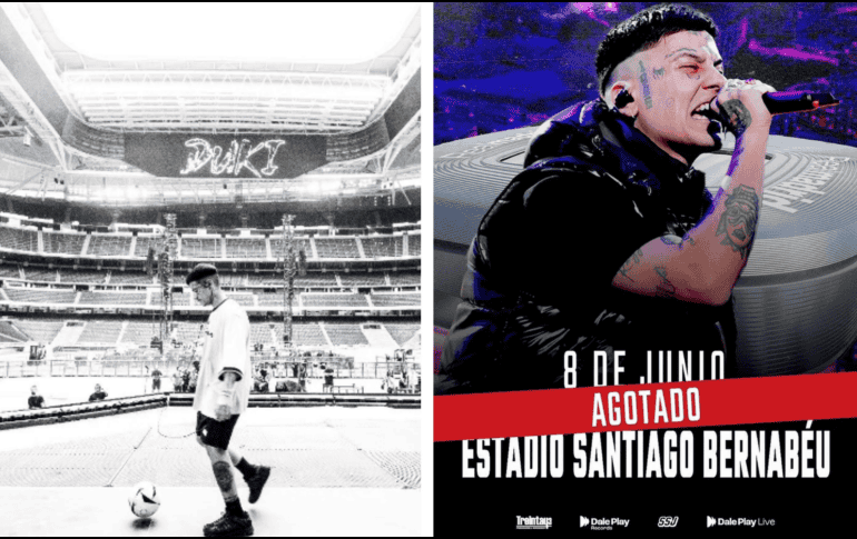 El cantante argentino vivió un momento conmovedor previo al concierto más grande de su carrera. ESPECIAL / Instagram: Duki X: @DukiSSJ