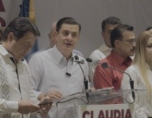 Chema Martínez sostuvo en rueda de prensa que hay 65 mil votos que no fueron tomados en cuenta. ESPECIAL.