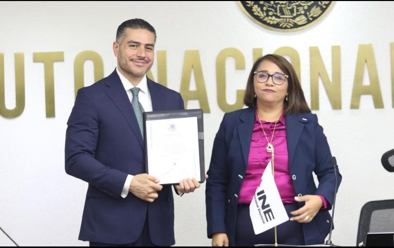 Omar García Harfuch, en fórmula con la exfiscal de Justicia la Ciudad de México, Ernestina Godoy encabezaron la candidatura de la coalición 