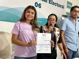 El distrito 6 de Zapopan reeligió a Gabriela Cárdenas Rodríguez como diputada local. CORTESÍA.
