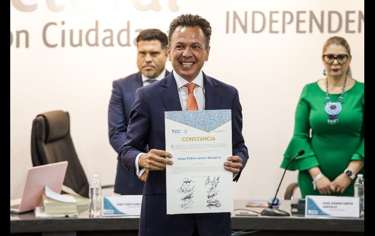 Lemus insistió en que mantendrá una coordinación directa con la Presidenta electa, Claudia Sheinbaum, con quien habrá apertura de diálogo para abordar los distintos temas que se requieran a lo largo de la administración. EL INFORMADOR / ARCHIVO