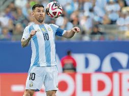 Lionel Messi jugó 34 minutos en el partido que Argentina enfrentó a Ecuador. EFE