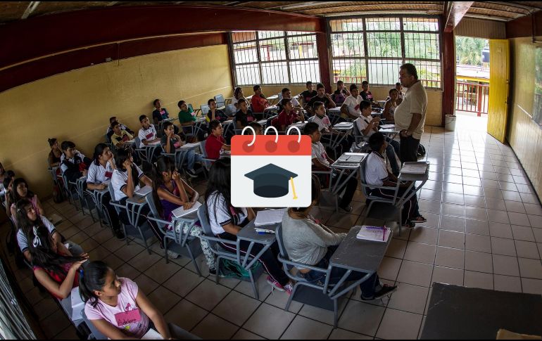 Este lunes 10 de junio, la Secretaría de Educación Pública dio a conocer el calendario oficial del ciclo escolar 2024-2025 para escuelas de educación básica. EL INFORMADOR / ARCHIVO