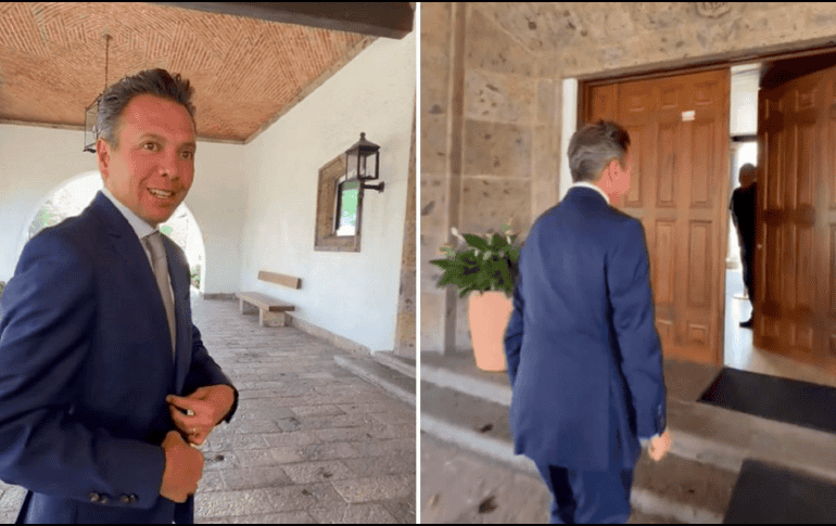 En sus redes sociales Pablo Lemus compartió detalles del encuentro que sostuvo en la sede de Casa Jalisco. ESPECIAL / X / @PabloLemusN