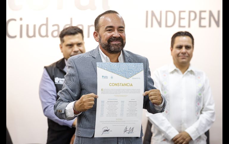 Chávez, aspirante por Morena, evitó posicionarse sobre reconocer a Pablo Lemus como gobernador electo de Jalisco ante los constantes señalamientos de la coalición “Sigamos Haciendo Historia” sobre irregularidades en el proceso electoral por la gubernatura. EL INFORMADOR / H. Figueroa