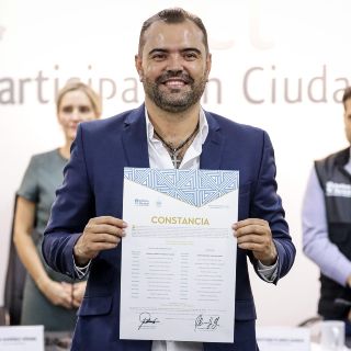 Dan constancia a Quirino Velázquez como alcalde electo de Tlajomulco