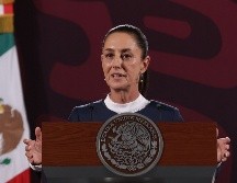 Conferencia de Claudia Sheinbaum, virtual Presidenta de México en Palacio Nacional. Lunes 10 de junio de 2024. SUN / B. Fregoso