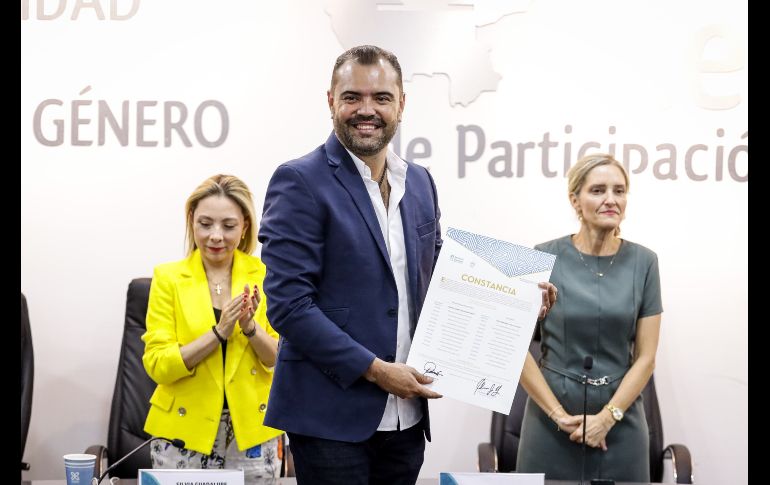 Gerardo Quirino Velázquez señaló que va a abordar los temas importantes del municipio como es el transporte público con la próxima conclusión de la línea 4 del Tren Ligero. EL INFORMADOR/ H. Figueroa.