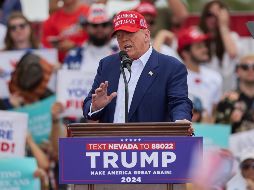 El juez  podría sentenciar a Trump a libertad condicional o hasta cuatro años de prisión estatal por cada cargo. EFE/ARCHIVO