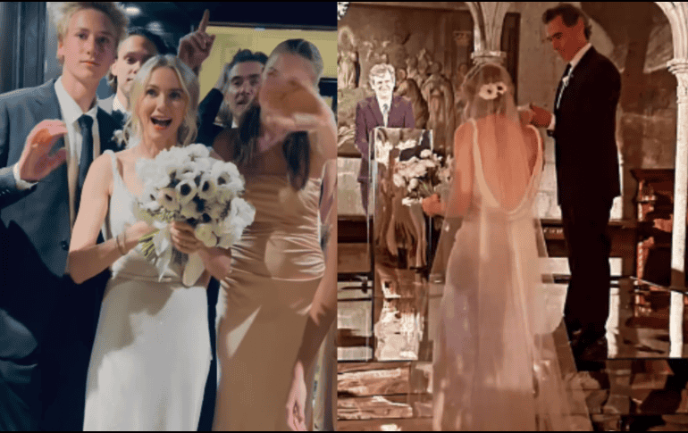 Renovaron sus votos en Ciudad de México después de haber contraído matrimonio en 2023 en Nueva York. ESPECIAL / INSTAGRAM