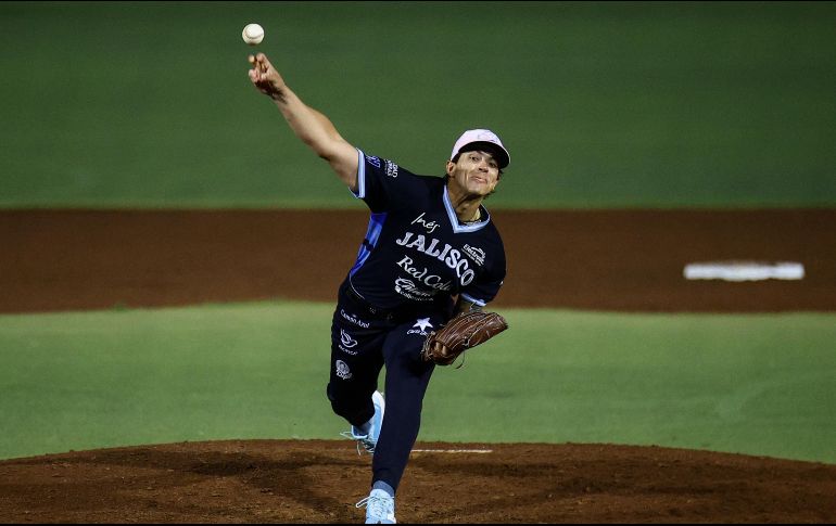 Dereck Rodríguez cargó con la derrota después de cinco entradas completas en las que le anotaron cuatro carreras. CORTESÍA/Charros de Jalisco