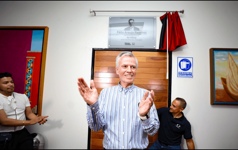 Considerado un pilar de la televisión mexicana, llegó el momento del retiro de Félix Araujo. EL INFORMADOR / A. NAVARRO