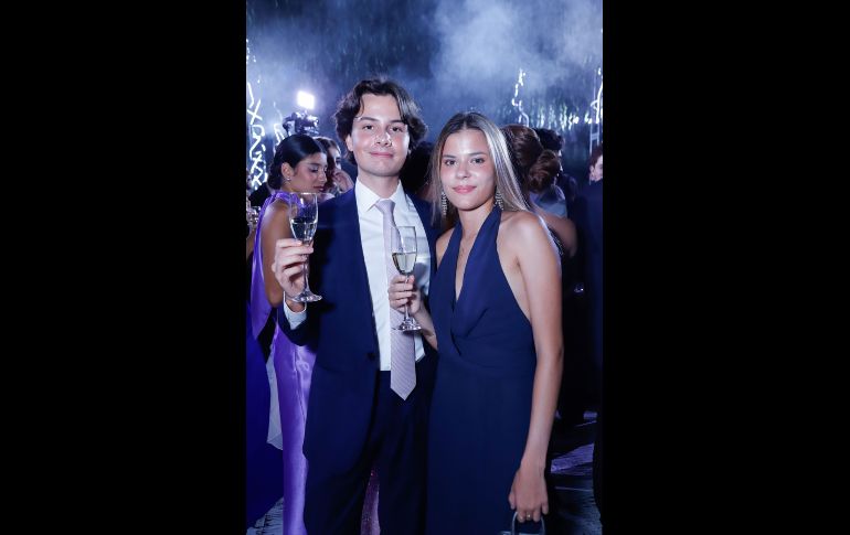 Sebastián Deecke Dau y Anja Estrada. GENTE BIEN JALISCO/ Claudio Jimeno